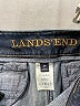 Lands' End Chevron-herringbone Blue Jeans Size 4 (petite) - photo 7