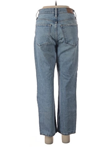 Madewell The Petite Perfect Vintage Straight Jean in Hoye Wash (view 2)