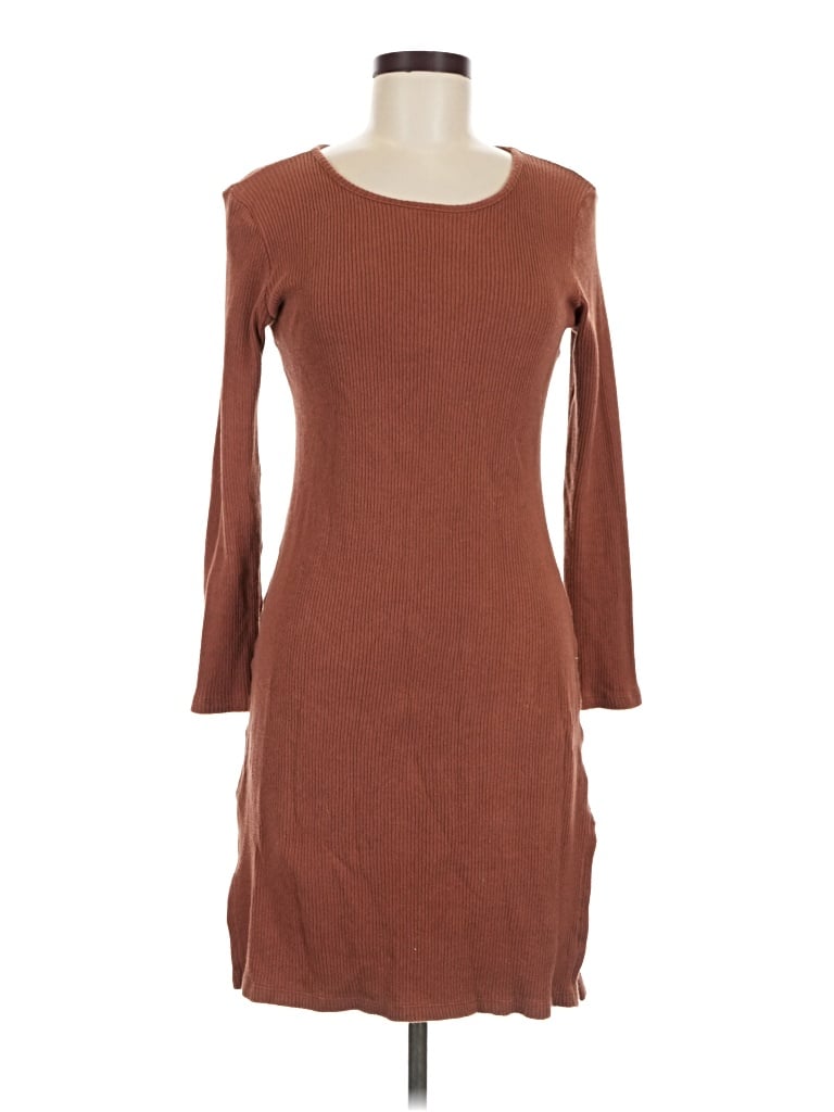 Pre-owned Altar'd State Casual Dress In Brown