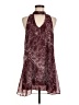 Olivaceous 100% Polyester Burgundy Cocktail Dress Size M - photo 1