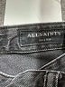 ALLSAINTS Chevron-herringbone Gray Jeans Size 28 waist - photo 7