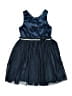 H&M 100% Polyester Blue Dress Size 5 - 6 - photo 1