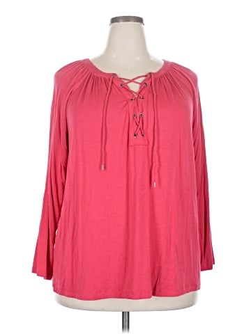 Chaps Long Sleeve Blouse (view 1)
