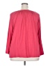 Chaps Pink Long Sleeve Blouse Size 2X - photo 2