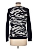 Talbots Animal Print Black Pullover Sweater Size L - photo 2