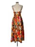 Shein Tropical Orange Cocktail Dress Size 12 - photo 2