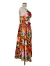 Shein Tropical Orange Cocktail Dress Size 12 - photo 4