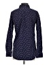 Garnet Hill Polka Dots Blue Long Sleeve Blouse Size 4 - photo 2