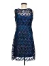 T Tahari 100% Polyester Blue Cocktail Dress Size 6 - photo 1