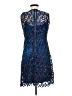 T Tahari 100% Polyester Blue Cocktail Dress Size 6 - photo 2