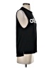 Adidas 100% Polyester Black Sleeveless T-Shirt Size S - photo 4
