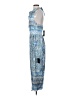 Lulus 100% Polyester Paisley Blue Casual Dress Size S - photo 5