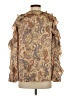 Maje Brown 3/4 Sleeve Blouse Size Sm (1) - photo 2