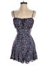 Blue Rain 100% Polyester Hearts Blue Romper Size XS - photo 1