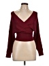 Love Tree Burgundy Pullover Sweater Size L - photo 1