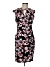 Cache Floral Black Cocktail Dress Size L - photo 1