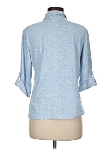 J. McLaughlin 3/4 Sleeve Button-Down Shirt (view 2)