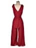 Sienna Sky 100% Polyester Hearts Red Jumpsuit Size S - photo 2