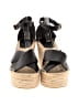 Tory Burch Black Wedges Size 10 - photo 2