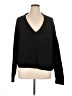 Open Edit Solid Black Pullover Sweater Size XL - photo 1