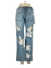 Cello Jeans 100% Cotton Graphic Blue Jeans Size 5 - photo 2