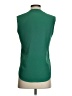 MM. LaFleur 100% Polyester Green Sleeveless Blouse Size XS - photo 2