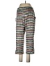 Joyspun Stripes Silver Casual Pants Size L - photo 2
