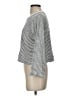 Madewell 100% Cotton Stripes Silver Pullover Sweater Size XS - photo 5