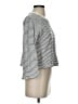 Madewell 100% Cotton Stripes Silver Pullover Sweater Size XS - photo 4