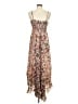 Assorted Brands Paisley Brown Red Casual Dress One size - photo 2