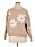 Assorted Brands Floral Tan Pullover Sweater Size XL - photo 1