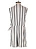 Papaya Stripes Gray Romper Size S - photo 2