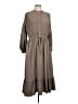 Max Studio 100% Polyester Brown Casual Dress Size XL - photo 1