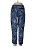 Hei Hei 100% Rayon Paisley Blue Track Pants Size L - photo 2