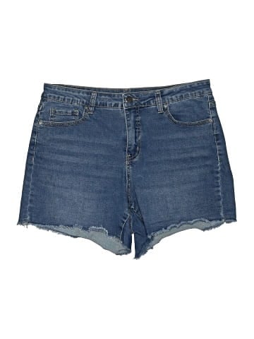 Bleu Denim Shorts (view 1)