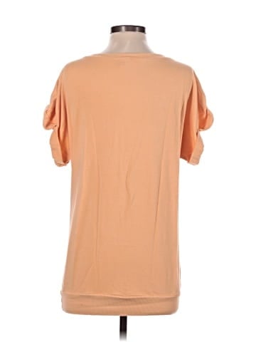 Pink Lotus Short Sleeve T-Shirt (view 2)