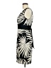 Max and Cleo Tropical Black Tan Cocktail Dress Size 6 - photo 5