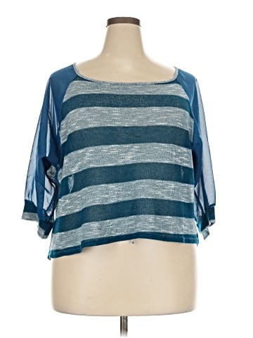 Extra Touch 3/4 Sleeve Top (view 1)