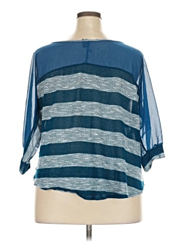 Extra Touch 3/4 Sleeve Top (view 2)