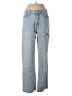 Wild Fable Hearts Blue Jeans Size 6 - photo 1