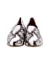 Assorted Brands Animal Print Silver Flats Size 9 1/2 - photo 2