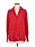 MNG Red Long Sleeve Blouse Size 8 - photo 1
