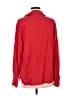 MNG Red Long Sleeve Blouse Size 8 - photo 2
