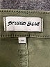 STUDIO BLUE Green Cargo Pants Size 30 waist - photo 7