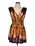 Assorted Brands Tie-dye Brown Cocktail Dress Size L - photo 1