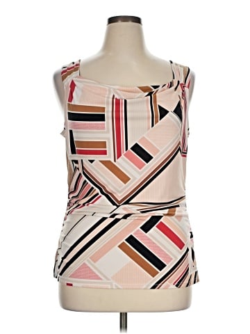White House Black Market Sleeveless Blouse (view 1)