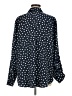 Chico's 100% Polyester Polka Dots Blue Long Sleeve Blouse Size 2X (estimated) - photo 2