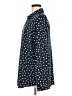 Chico's 100% Polyester Polka Dots Blue Long Sleeve Blouse Size 2X (estimated) - photo 5