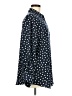 Chico's 100% Polyester Polka Dots Blue Long Sleeve Blouse Size 2X (estimated) - photo 4
