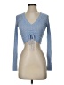 Superdown Blue Long Sleeve T-Shirt Size XS - photo 1